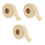 3Pièces Rouleaux Khaki Pulpe Bois Usage 6