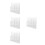 4Pièces Support Pailles Transparent En Pour Bar Cuisine 3