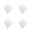 4Pièces Support Pailles Transparent En Pour Bar Cuisine 6