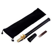 1Ensemble Petit Saxophone En Bois Noir Portable Pour Usage Domestique