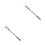2Pièces Supports Cintres Bleu Réglables Pour Usage 5