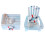4Pièces Figurines Chaise Bois Pour Décor Intérieur Marin 2