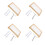 4Ensembles Encens DIY En Alliage, Portable Stable 7