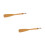 2Pièces Tire-Chaussures Bois Durable Khaki Usage 9