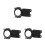 3Pièces Dead Fly Mountain Bike Stem Noir Simple Résistant 7