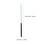 2Pièces Baguettes Percussion En Aluminium Alliage Design Durable 2