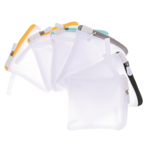 30Pcs Home Use Mesh Laundry Bags Assorted Colors for Washing Machine 2