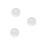 3Pièces Boule Déco Suspendue Transparent Pour 4