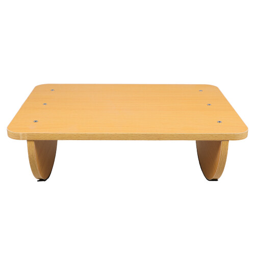 2Pièces Petits Tabourets Ergonomiques En Mdf Beige Pour Usage 1