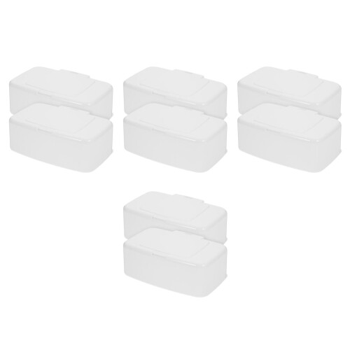8Pcs Lightweight Wipes Dispenser Refillable Holder for Diaper Bag 2