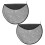 6Pcs Black Rain Barrel Screen Lightweight Polyester Bucket Mesh Cover 1