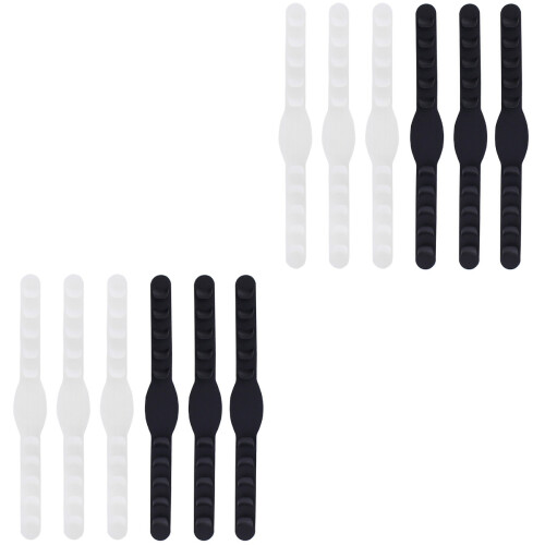 12Pièces Accroche Masque Réglable Silicone 2