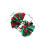 4Pcs Durable Cheerleading Pom Poms with Comfortable Baton Handles 3