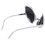 5Pcs Silver Funny Costume Glasses Prop Practical PP Eyewear Accessory 6