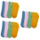 12Paires Doigts Confortables Couleurs Solides 7