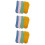 12Paires Doigts Confortables Couleurs Solides 8