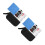 2Pcs Precise Aluminum Pin Vice Hand Drill with Adjustable Chuck 8