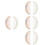 8Pcs Portable Mini Wide Tooth Hair Combs Lightweight Assorted Colors 6