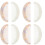 8Pcs Portable Mini Wide Tooth Hair Combs Lightweight Assorted Colors 5