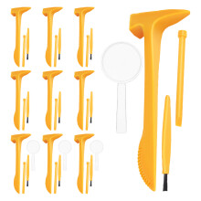 4Sets Lightweight Archaeology Excavation Kit PVC Tools Assorted Color