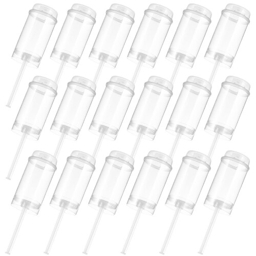 60Pcs Leakproof Clear Cake Push-Up Holders for Cake Pops Storage 2