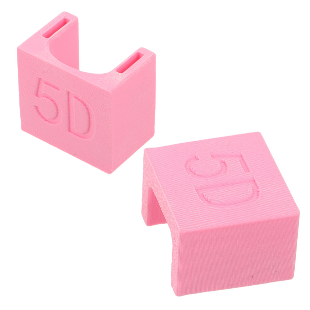 Ohphcall 6Pcs Salon Magnetic Nail Tool Pink - 5D Cat Eye Magnet For Nail Art