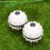 2Pièces Balles Décompression Blanches Massage Relaxation Stress 6