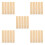 250Pcs Shadow Puppet Control Rods Light Yellow Wooden DIY Craft Sticks 8