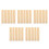 250Pcs Shadow Puppet Control Rods Light Yellow Wooden DIY Craft Sticks 7