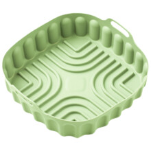 3Pcs Green Silicone Nonstick Reusable Cooking Mats