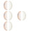 8Pcs Portable Mini Wide Tooth Hair Combs Lightweight Assorted Colors 7