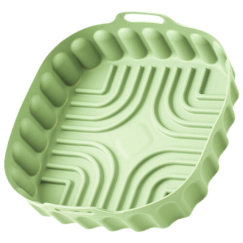 3Pcs Green Silicone Nonstick Reusable Cooking Mats 1