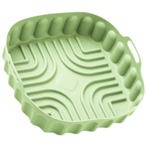 3Pcs Green Silicone Nonstick Reusable Cooking Mats 2