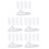 500Pcs Clear Plastic Protector Sleeves Safe Storage Covers 7