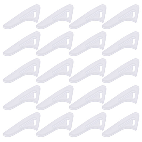 500Pcs Clear Plastic Protector Sleeves Safe Storage Covers 1