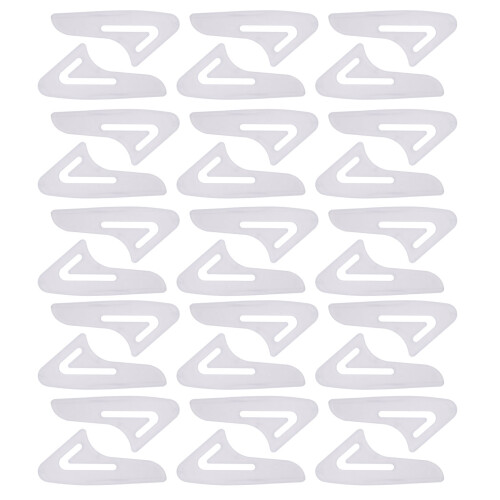 500Pcs Clear Plastic Protector Sleeves Safe Storage Covers 2