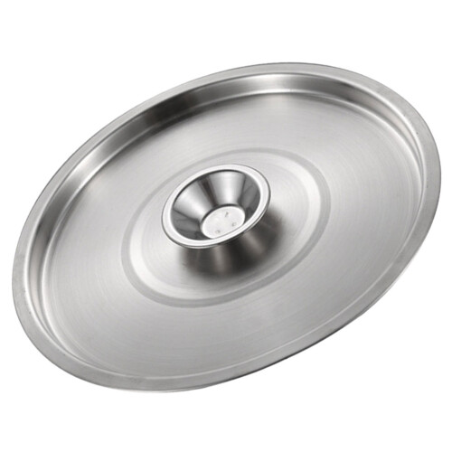 4Pcs Multipurpose Silver Stainless Steel Pot Lids for Kitchen Use 1