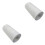 2Pièces Bordure Murale Argentée PVC Imperméable Décor Salon Cuisine 3
