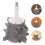 Grey Garlic Skin Remover Drum Plastic Tool for Kitchen Use 7