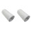2Pièces Bordure Murale Argentée PVC Imperméable Décor Salon Cuisine 2