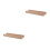 2Pcs Rolling Pin Organizer Rack Wood Cradle for Dough and Pastry 9