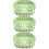 3Pcs Green Silicone Nonstick Reusable Cooking Mats 9