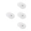 8Pcs Portable Plastic Rosette Maker Tool with Equal Spacing Template 6