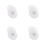 8Pcs Portable Plastic Rosette Maker Tool with Equal Spacing Template 7