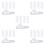 500Pcs Clear Plastic Protector Sleeves Safe Storage Covers 9