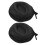 6Pcs Composite Travel Watch Cases for Men Black Soft Lined Storage Box 1