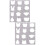 2Pcs Durable Wool Felt Molds Grey Handmade Felting Craft DIY Templates 7