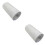2Pièces Bordure Murale Argentée PVC Imperméable Décor Salon Cuisine 5