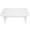 2Pcs Stable Wooden Foot Rest Step Stool for Bathroom Office White 1