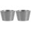 2Pcs DIY Grey Graphite Mold for Melting Gold Silver Copper Metals 3